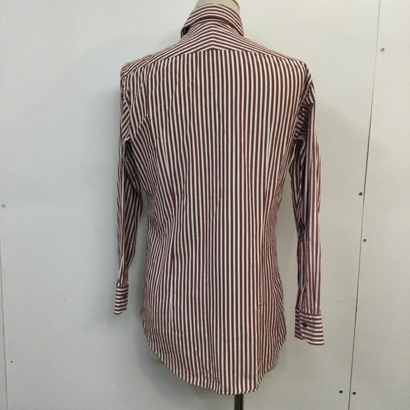 バーバリーブラックレーベル BURBERRY BLACK LABEL シャツ、ブラウス 長袖 ストライプ マルチカラー / マルチカラー / メンズ USED 古着 中古 10050983