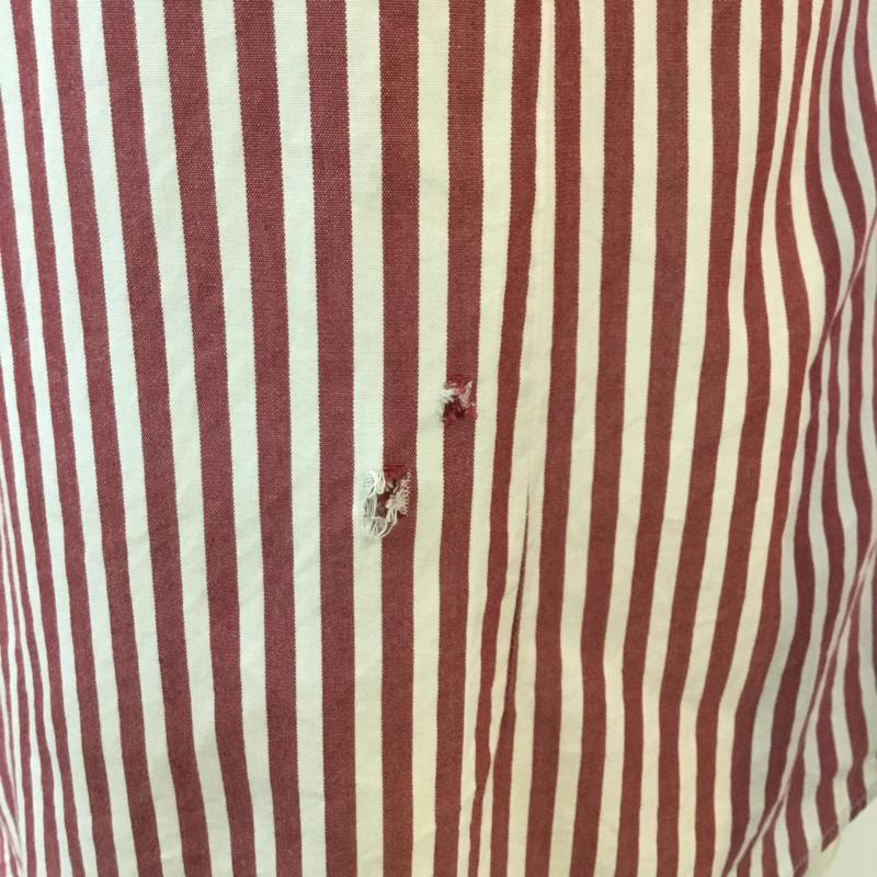 バーバリーブラックレーベル BURBERRY BLACK LABEL シャツ、ブラウス 長袖 ストライプ マルチカラー / マルチカラー / メンズ USED 古着 中古 10050983