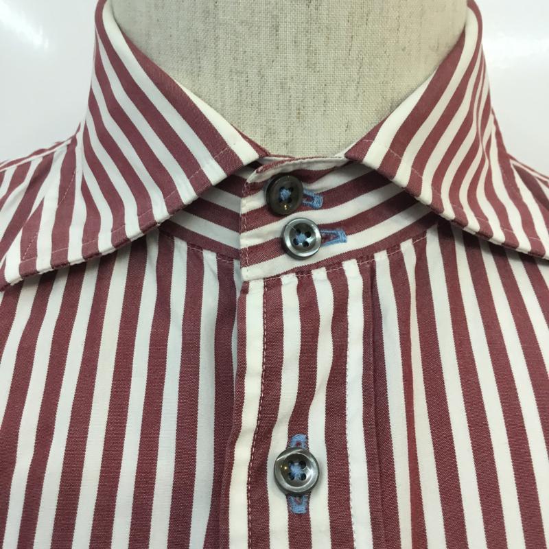 バーバリーブラックレーベル BURBERRY BLACK LABEL シャツ、ブラウス 長袖 ストライプ マルチカラー / マルチカラー / メンズ USED 古着 中古 10050983