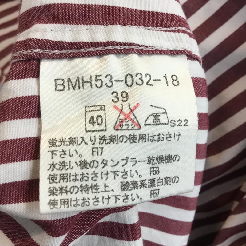 バーバリーブラックレーベル BURBERRY BLACK LABEL シャツ、ブラウス 長袖 ストライプ マルチカラー / マルチカラー / メンズ USED 古着 中古 10050983