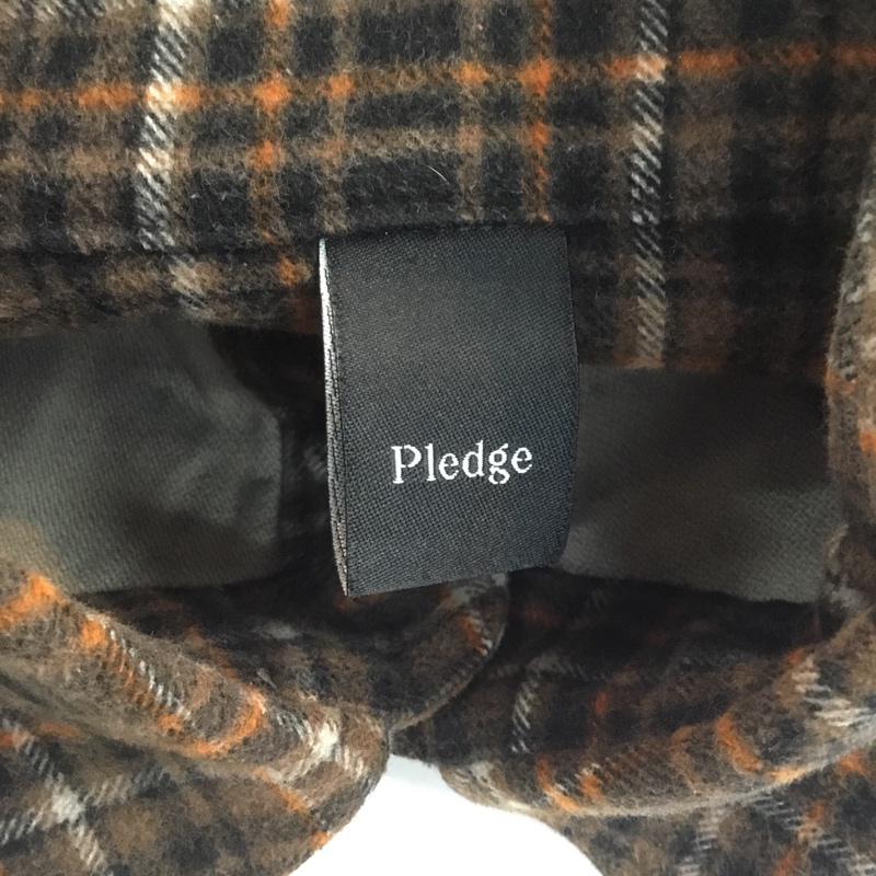 プレッジ Pledge シャツ、ブラウス 長袖 48 チェック マルチカラー / マルチカラー / メンズ USED 古着 中古 10050986