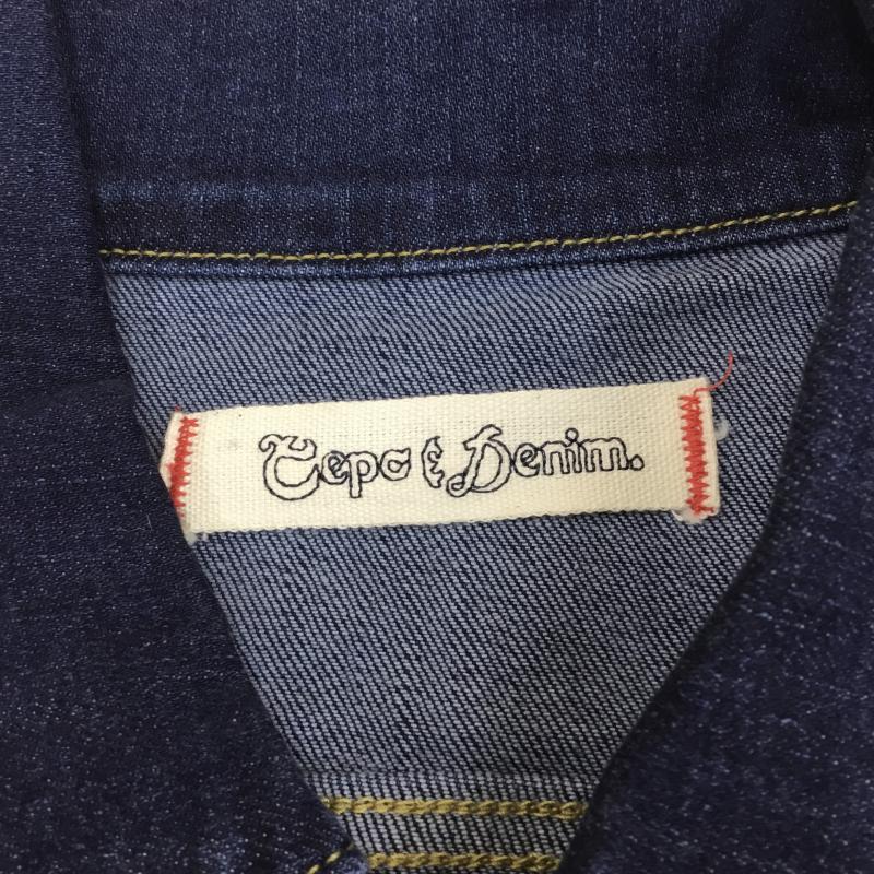 セポアンドデニム cepo&DENIM ジャケット、上着 ジャケット、ブレザー L 青 / ブルー / レディース USED 古着 中古 10051537