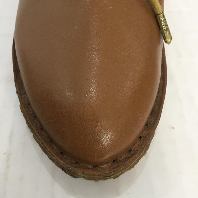 マークバイマークジェイコブス MARC by MARC JACOBS ブーツ ショートブーツ 626850 ラバーソールブーティー 38 18.0cm 無地 キャメル / キャメル / レディース USED 古着 中古 10051538