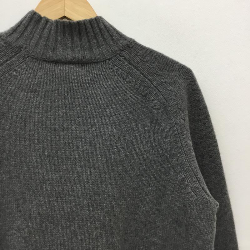 ポロラルフローレン POLO RALPH LAUREN ニット、セーター 長袖 モックネックニット M 灰 / グレー / メンズ USED 古着 中古 10051579