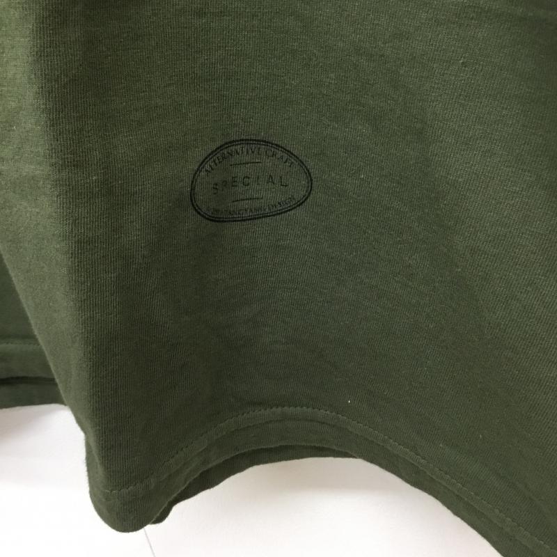 タンタン TANG TANG Tシャツ 半袖 YSTRDY'S TMRRW × TANGTANG オーバーサイズドリッピングTEE 緑 / グリーン / メンズ USED 古着 中古 10051586