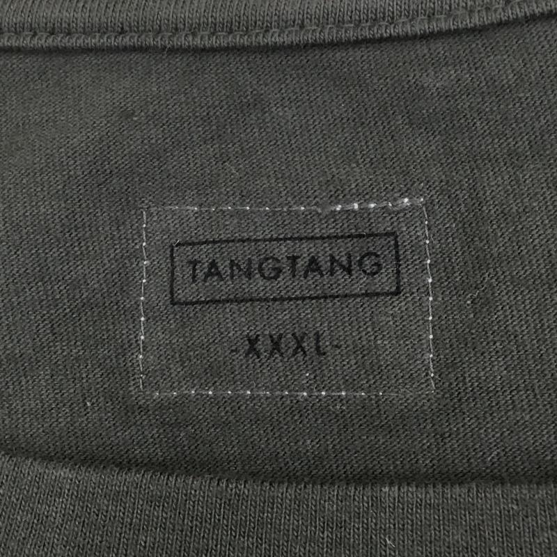 タンタン TANG TANG Tシャツ 半袖 YSTRDY'S TMRRW × TANGTANG オーバーサイズドリッピングTEE 緑 / グリーン / メンズ USED 古着 中古 10051586