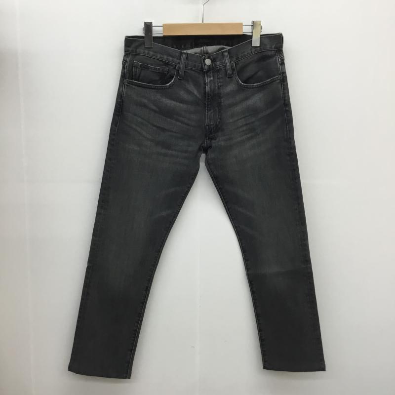 ポロラルフローレン POLO RALPH LAUREN パンツ デニム、ジーンズ Black Denim ストレッチスリムストレート 30インチ 黒 / ブラック / メンズ USED 古着 中古 10051716