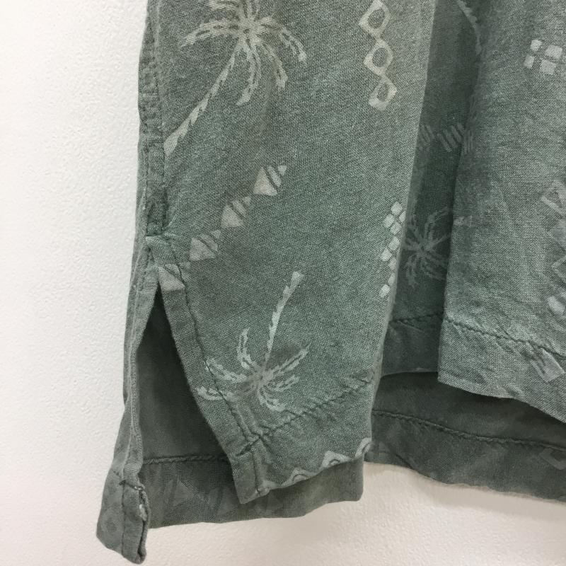 ユーズドクロージング used clothes シャツ、ブラウス 半袖 レーヨン 半そでシャツ S 緑 / グリーン / メンズ USED 古着 中古 10051797