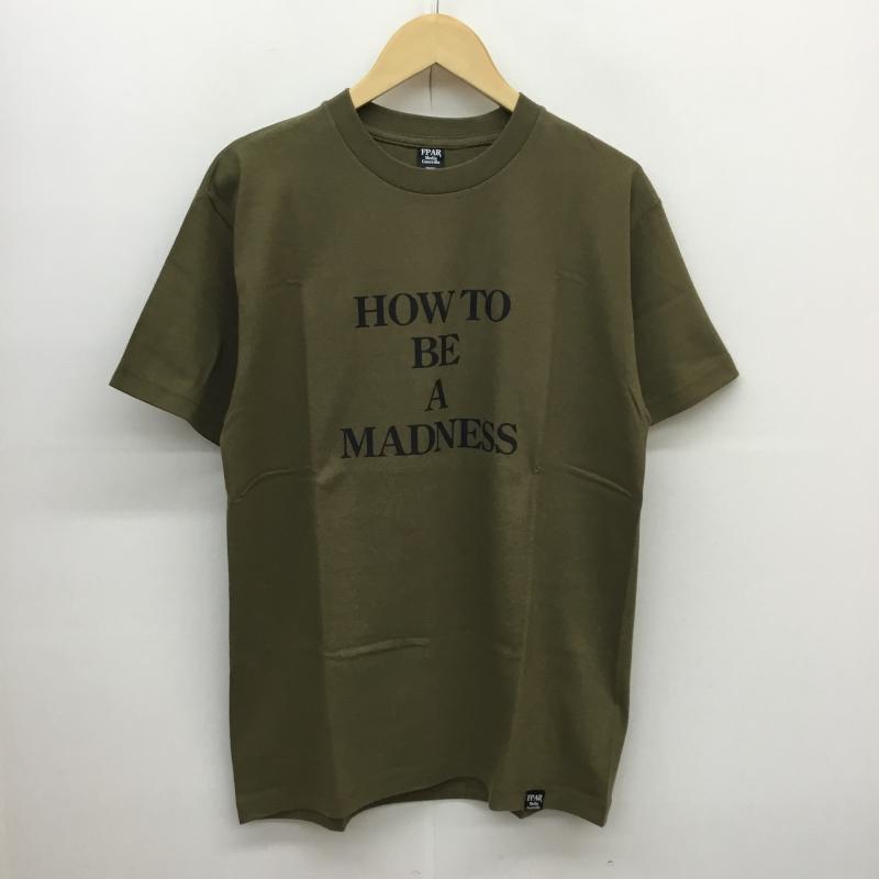 フォーティーパーセントアゲインストライツ FORTY PERCENTS AGAINST RIGHTS Tシャツ 半袖 × MADNESS コラボTee 2 ロゴ、文字 カーキ / カーキ / メンズ USED 古着 中古 10052231