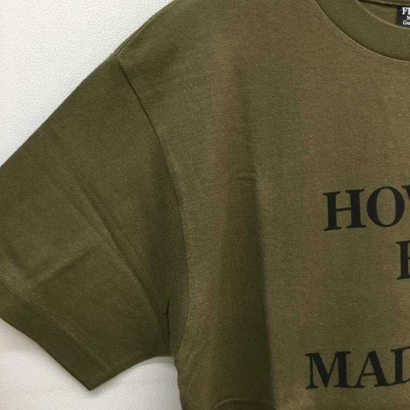 フォーティーパーセントアゲインストライツ FORTY PERCENTS AGAINST RIGHTS Tシャツ 半袖 × MADNESS コラボTee 2 ロゴ、文字 カーキ / カーキ / メンズ USED 古着 中古 10052231