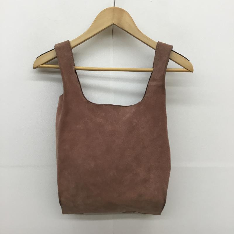 ローラ・ディ・マッジオ LAURA DI MAGGIO トートバッグ トートバッグ スウェードバッグ 桃 / ピンク / レディース USED 古着 中古 10052281