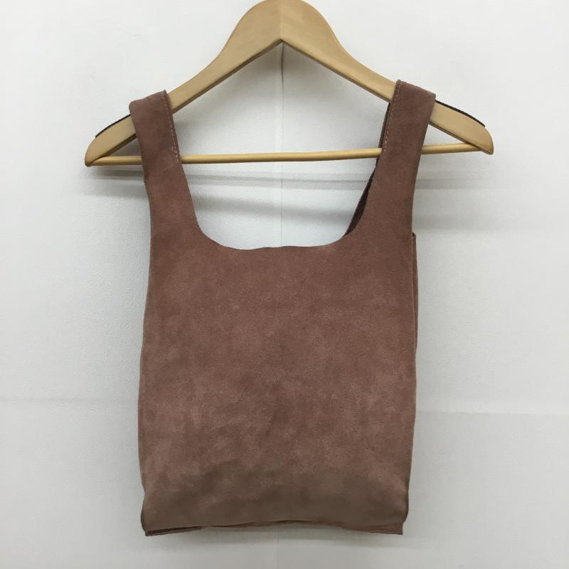 ローラ・ディ・マッジオ LAURA DI MAGGIO トートバッグ トートバッグ スウェードバッグ 桃 / ピンク / レディース USED 古着 中古 10052281