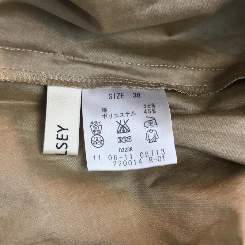 ボールジィ BALLSEY ワンピース ミニスカート 38 無地 茶 / ブラウン / レディース USED 古着 中古 10052556