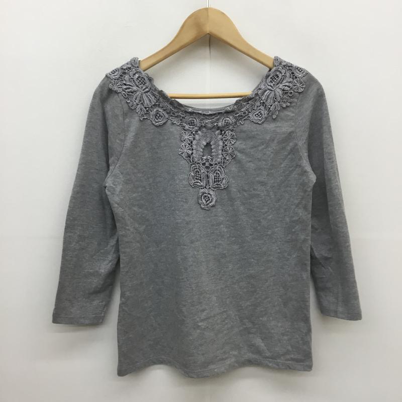 サマンサモスモス SM2 カットソー 七分袖 M 灰 / グレー /  レディース USED 古着 中古 10052666