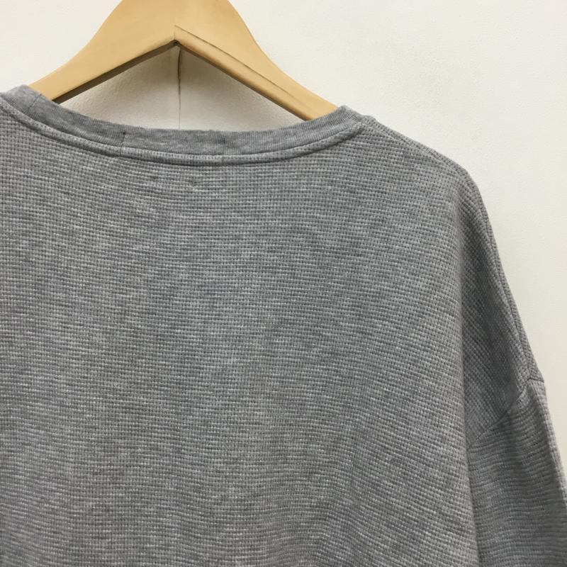 ポロラルフローレン POLO RALPH LAUREN Tシャツ 半袖 × PALACE サーマルTEE WAFFLE POCKET T XXL ワンポイント 灰 / グレー / メンズ USED 古着 中古 10052736