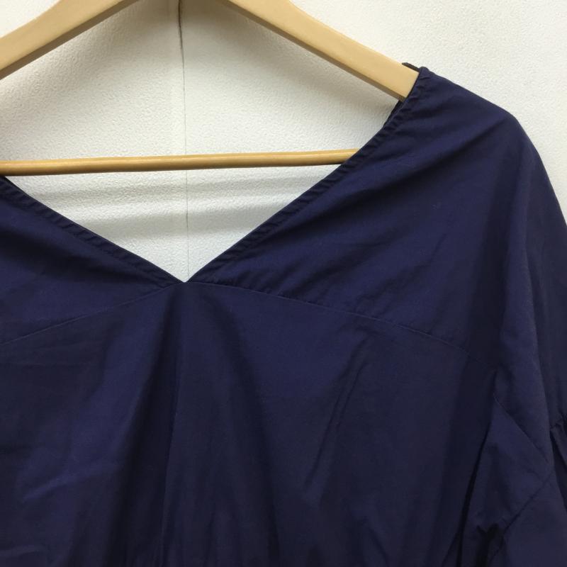 ローリーズファーム LOWRYS FARM カットソー 長袖 L 紺 / ネイビー / レディース USED 古着 中古 10052771