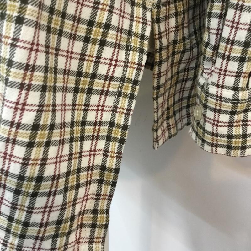 マウジー MOUSSY シャツ、ブラウス 長袖 010AAS30 7050 CLASSIC CHECK BIG SHIRT FREE チェック 白 / ホワイト / X カーキ / カーキ / X 茶 / ブラウン / X マスタード / マスタード / レディース USED 古着 中古 10052848