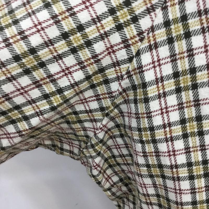 マウジー MOUSSY シャツ、ブラウス 長袖 010AAS30 7050 CLASSIC CHECK BIG SHIRT FREE チェック 白 / ホワイト / X カーキ / カーキ / X 茶 / ブラウン / X マスタード / マスタード / レディース USED 古着 中古 10052848