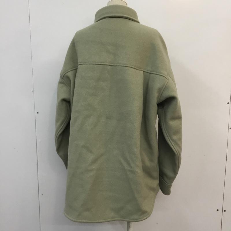 アイテムズ アーバンリサーチ ITEMS URBAN RESEARCH ジャケット、上着 ジャンパー、ブルゾン FREE 無地 薄緑 / ライトグリーン / レディース USED 古着 中古 10052862