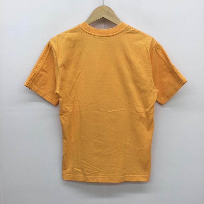 アディダス adidas Tシャツ 半袖 ED6267 S ロゴ、文字 橙 / オレンジ / メンズ USED 古着 中古 10052931