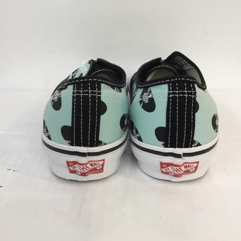 バンズ VANS スニーカー スニーカー VN0A4BV95911 OG AUTHENTIC LX 30cm 箱有 WACKO MARIA 30.0cm プリント 黒 / ブラック / X 水色 / ライトブルー / メンズ USED 古着 中古 10052966