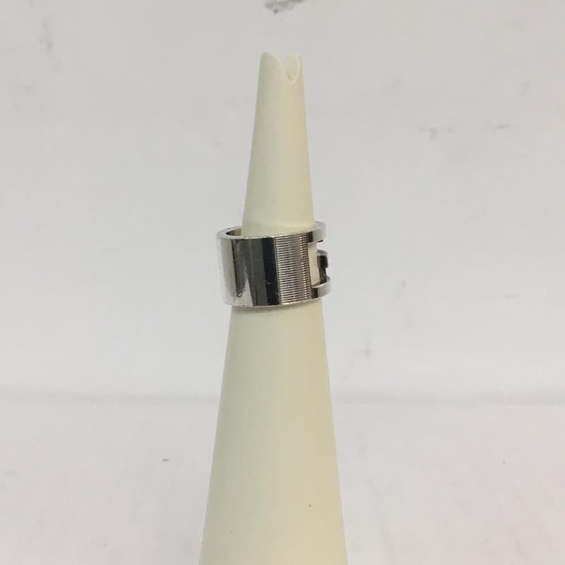 グッチ GUCCI アクセサリー 指輪 ブランデッドG ワイドリング ロゴ、文字 銀 / シルバー / レディース USED 古着 中古 10053146