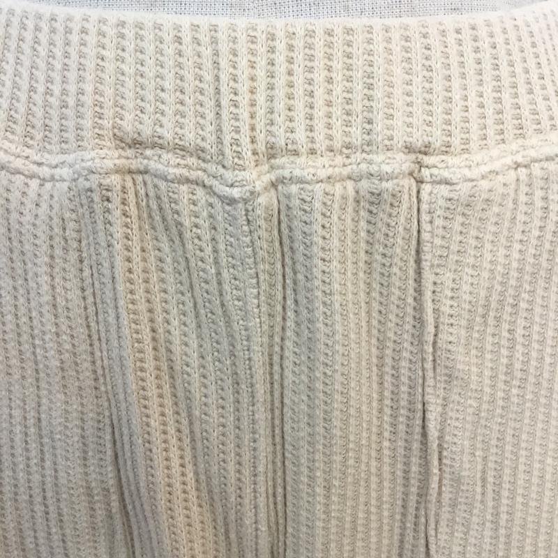 カーキ kha:ki パンツ サルエルパンツ MIL 19HPT92 コットンワッフル スリットパンツ 1 無地 アイボリー / アイボリー / レディース USED 古着 中古 10053179