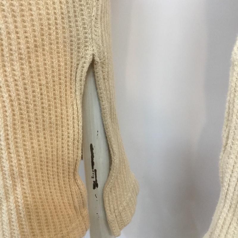 カーキ kha:ki パンツ サルエルパンツ MIL 19HPT92 コットンワッフル スリットパンツ 1 無地 アイボリー / アイボリー / レディース USED 古着 中古 10053179