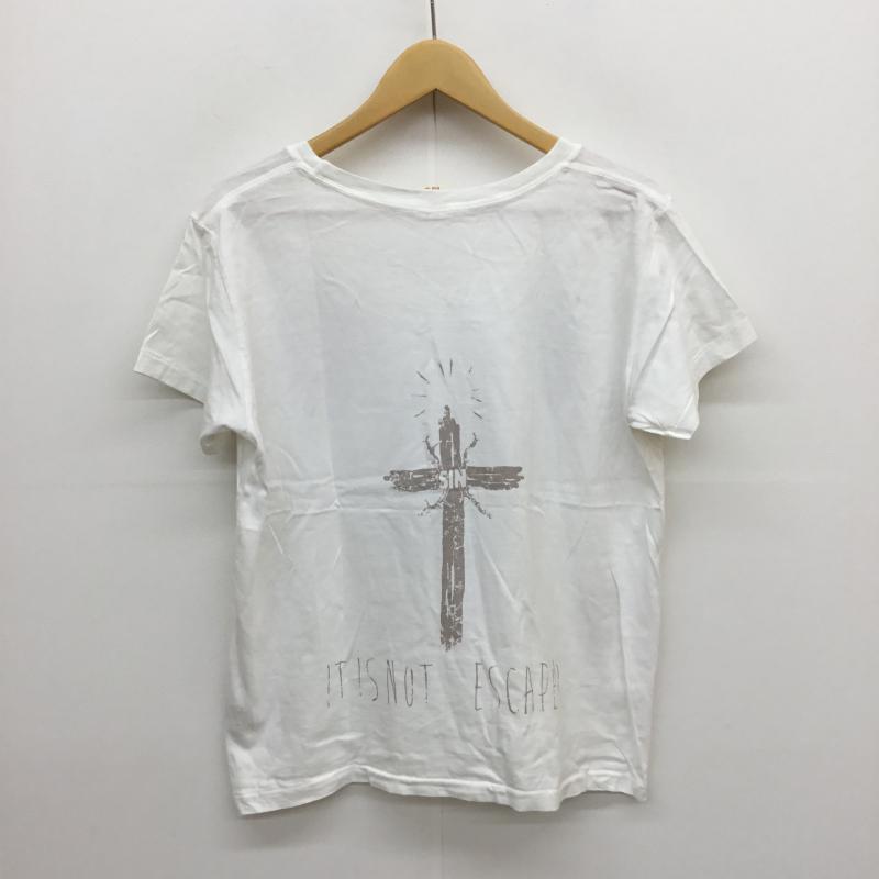 アールエヌエー RNA Tシャツ 半袖 TIGER CROSS TEE M プリント 白 / ホワイト / レディース USED 古着 中古 10053396