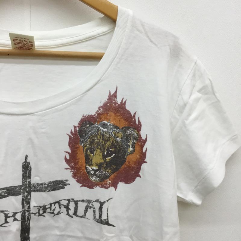 アールエヌエー RNA Tシャツ 半袖 TIGER CROSS TEE M プリント 白 / ホワイト / レディース USED 古着 中古 10053396