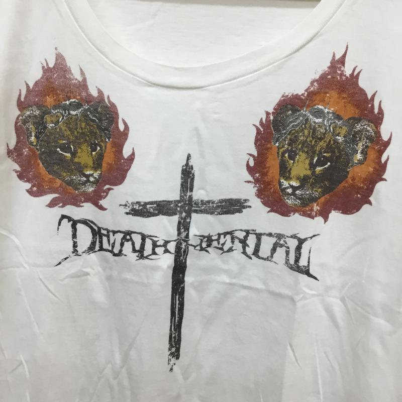 アールエヌエー RNA Tシャツ 半袖 TIGER CROSS TEE M プリント 白 / ホワイト / レディース USED 古着 中古 10053396