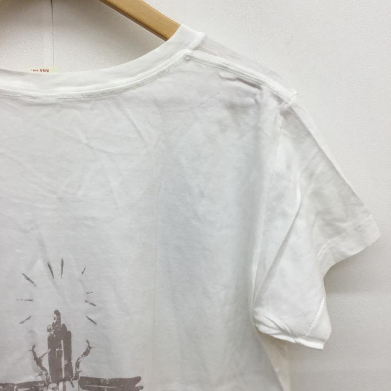 アールエヌエー RNA Tシャツ 半袖 TIGER CROSS TEE M プリント 白 / ホワイト / レディース USED 古着 中古 10053396