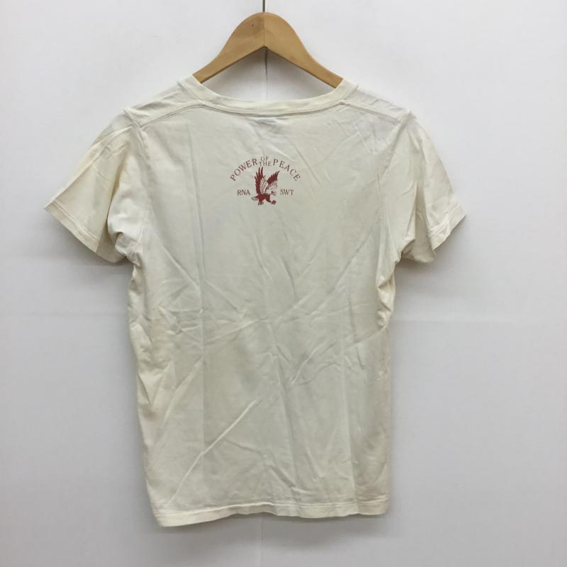 アールエヌエースウェット RNA SWEAT Tシャツ 半袖 EAGLE TEE M プリント アイボリー / アイボリー / レディース USED 古着 中古 10053397