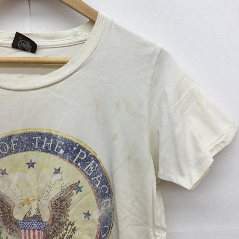 アールエヌエースウェット RNA SWEAT Tシャツ 半袖 EAGLE TEE M プリント アイボリー / アイボリー / レディース USED 古着 中古 10053397