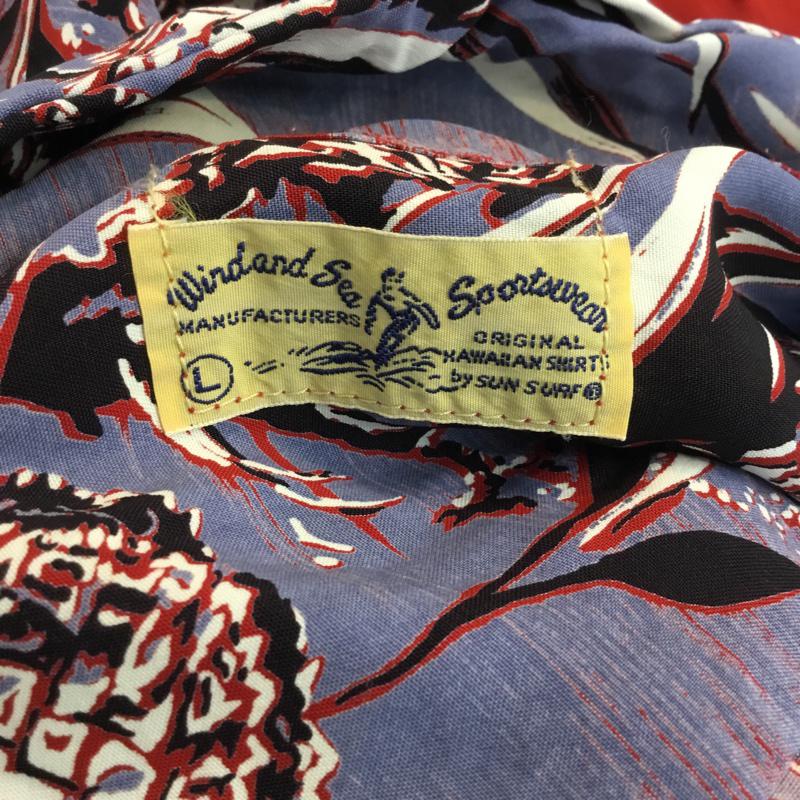 サンサーフ SUN SURF シャツ、ブラウス 半袖 アロハシャツ L 総柄 マルチカラー / マルチカラー / メンズ USED 古着 中古 10053402
