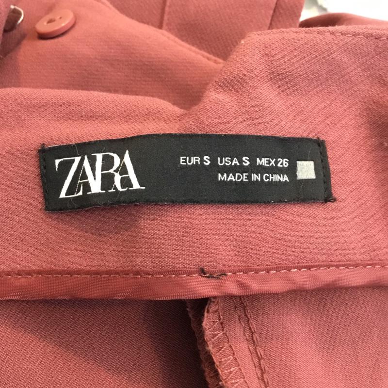 ザラ ZARA パンツ スラックス S 無地 桃 / ピンク / レディース USED 古着 中古 10053434