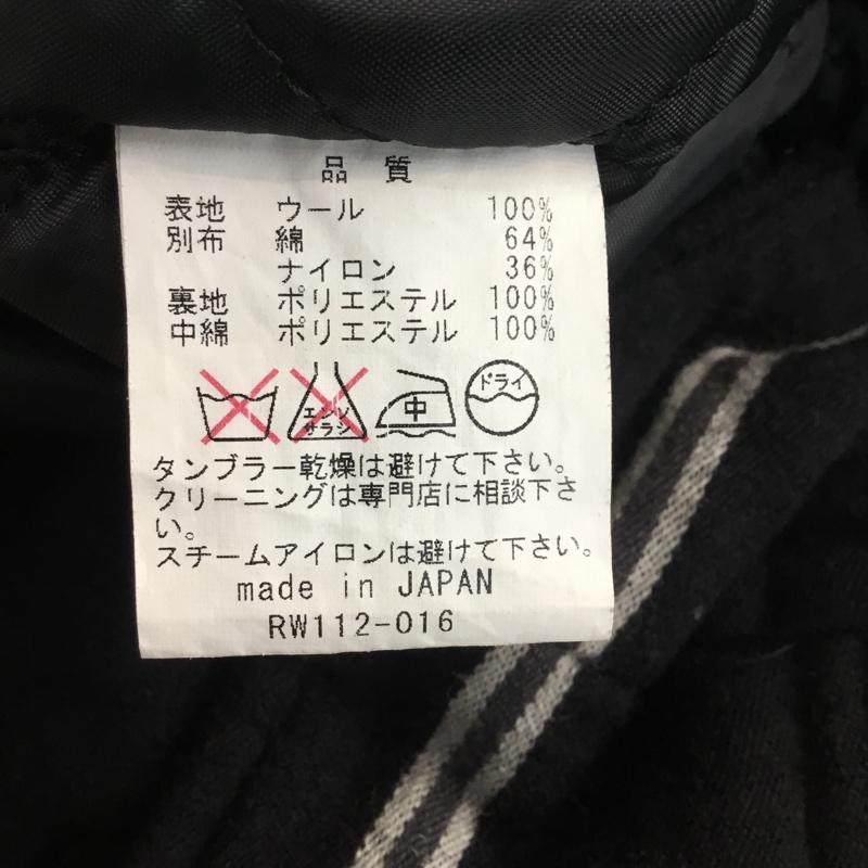 ロットワイラー ROTTWEILER ベスト ベスト RW112-016 ウール M ストライプ 黒 / ブラック / メンズ USED 古着 中古 10053496