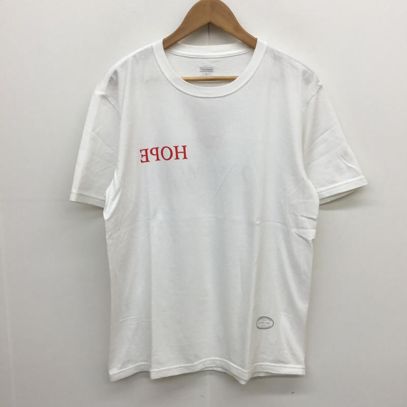 タンタン TANG TANG Tシャツ 半袖 HOPE TEE L ロゴ、文字 白 / ホワイト / メンズ USED 古着 中古 10053548