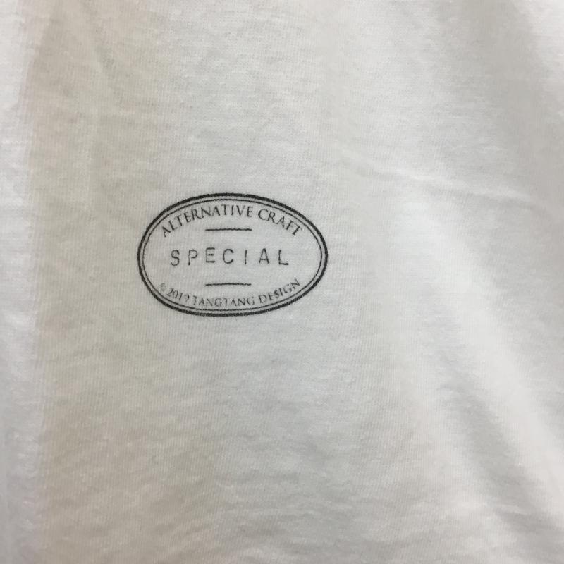 タンタン TANG TANG Tシャツ 半袖 HOPE TEE L ロゴ、文字 白 / ホワイト / メンズ USED 古着 中古 10053548