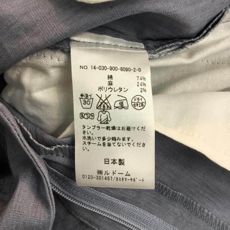 イエナ IENA パンツ キュロット ショートパンツ 36 無地 水色 / ライトブルー / レディース USED 古着 中古 10053570