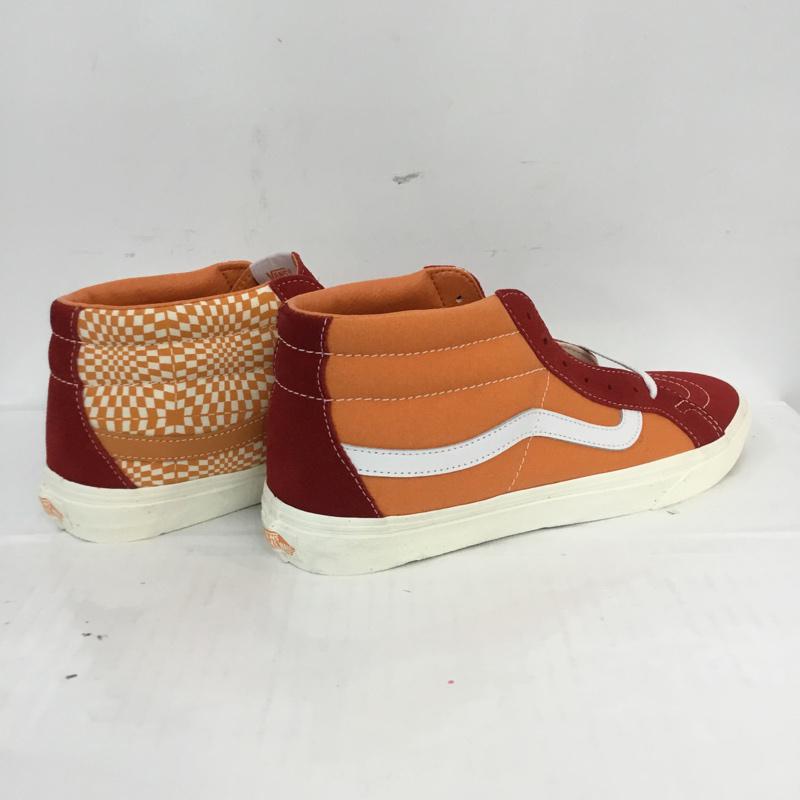 バンズ VANS スニーカー スニーカー VN0A391FTEV 28cm 箱有 SK8-Mid Reissue 28.0cm 無地 赤 / レッド / X 橙 / オレンジ / X 白 / ホワイト / メンズ USED 古着 中古 10053582