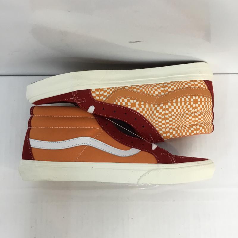 バンズ VANS スニーカー スニーカー VN0A391FTEV 28cm 箱有 SK8-Mid Reissue 28.0cm 無地 赤 / レッド / X 橙 / オレンジ / X 白 / ホワイト / メンズ USED 古着 中古 10053582