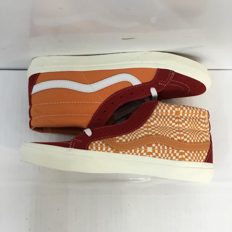 バンズ VANS スニーカー スニーカー VN0A391FTEV 28cm 箱有 SK8-Mid Reissue 28.0cm 無地 赤 / レッド / X 橙 / オレンジ / X 白 / ホワイト / メンズ USED 古着 中古 10053582