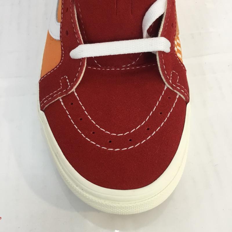 バンズ VANS スニーカー スニーカー VN0A391FTEV 28cm 箱有 SK8-Mid Reissue 28.0cm 無地 赤 / レッド / X 橙 / オレンジ / X 白 / ホワイト / メンズ USED 古着 中古 10053582