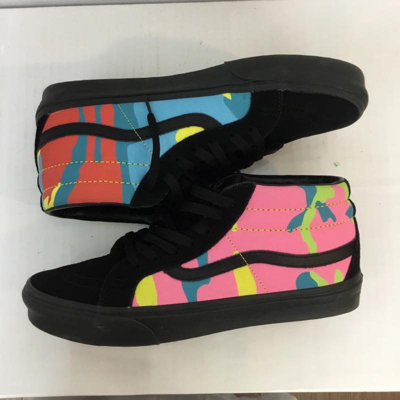 バンズ VANS スニーカー スニーカー VN0A3MV8ULX SK8-MID REISSUE スケートミッド リイシュー 28cm 箱有 28.0cm 無地 黒 / ブラック / X 桃 / ピンク / X 黄緑 / イエローグリーン / X 水色 / ライトブルー / X 赤 / レッド / X 黄 / イエロー / メンズ USED 古着 中古 10053583