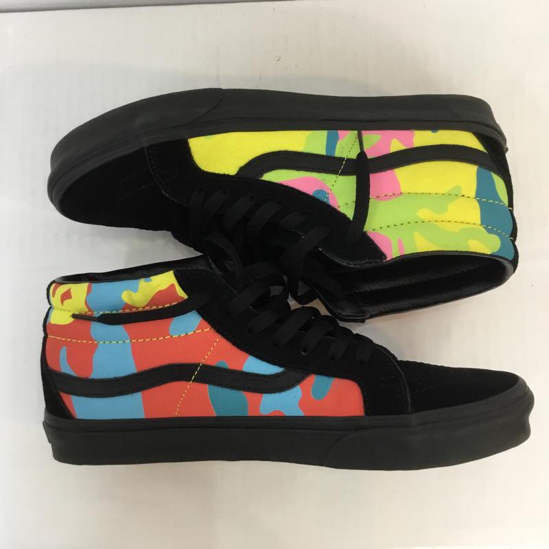 バンズ VANS スニーカー スニーカー VN0A3MV8ULX SK8-MID REISSUE スケートミッド リイシュー 28cm 箱有 28.0cm 無地 黒 / ブラック / X 桃 / ピンク / X 黄緑 / イエローグリーン / X 水色 / ライトブルー / X 赤 / レッド / X 黄 / イエロー / メンズ USED 古着 中古 10053583