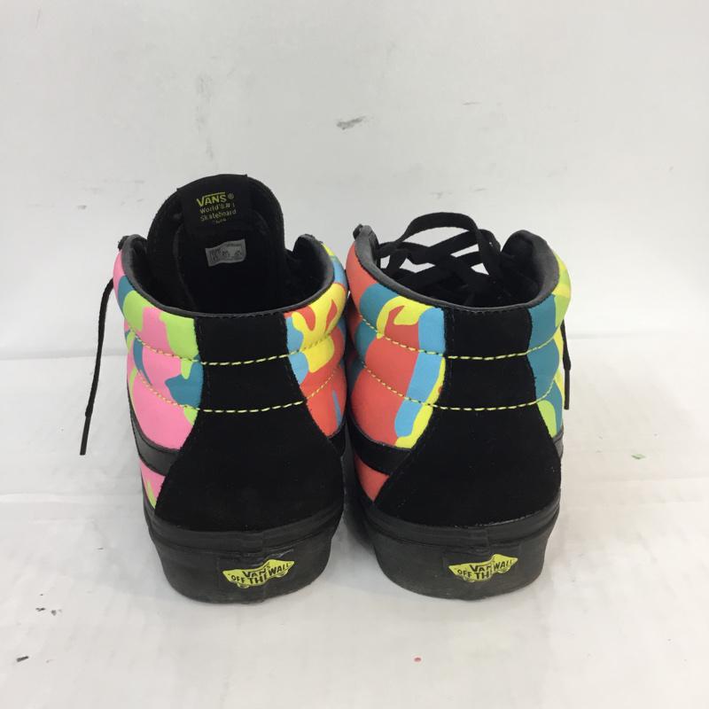 バンズ VANS スニーカー スニーカー VN0A3MV8ULX SK8-MID REISSUE スケートミッド リイシュー 28cm 箱有 28.0cm 無地 黒 / ブラック / X 桃 / ピンク / X 黄緑 / イエローグリーン / X 水色 / ライトブルー / X 赤 / レッド / X 黄 / イエロー / メンズ USED 古着 中古 10053583