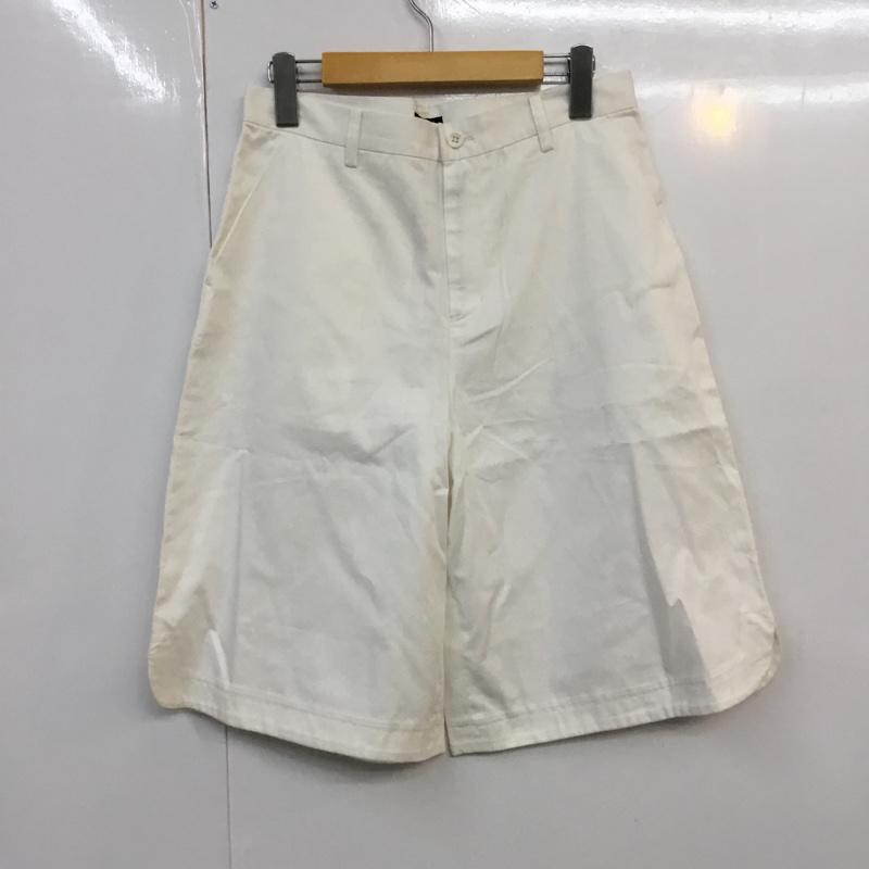 ジャーナルスタンダード JOURNAL STANDARD パンツ キュロット ハーフパンツ タグ付き 38 無地 白 / ホワイト / レディース USED 古着 中古 10053595