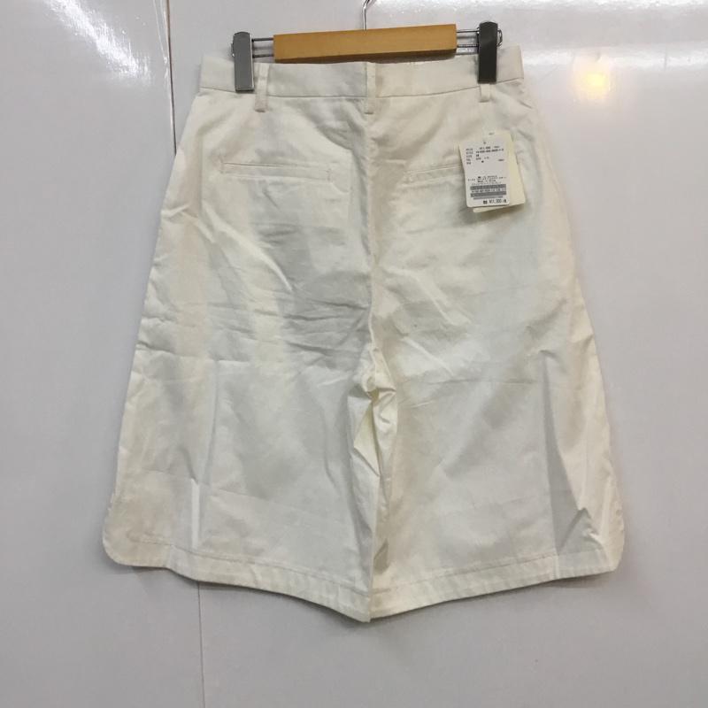ジャーナルスタンダード JOURNAL STANDARD パンツ キュロット ハーフパンツ タグ付き 38 無地 白 / ホワイト / レディース USED 古着 中古 10053595