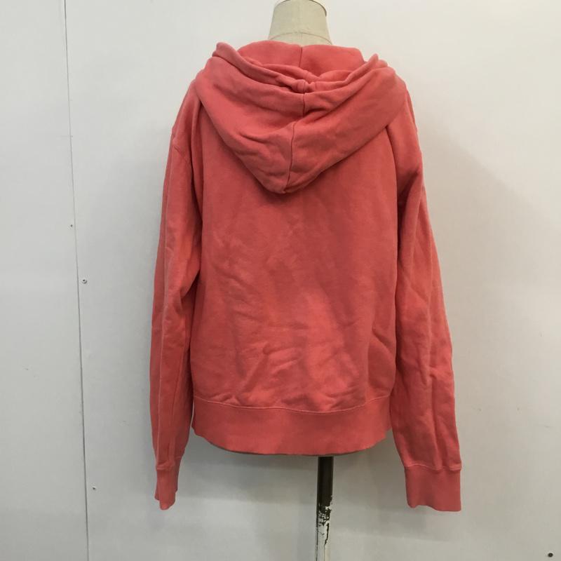 チャンピオン Campion パーカー 長袖 ジップパーカー M 無地 桃 / ピンク / レディース USED 古着 中古 10053693